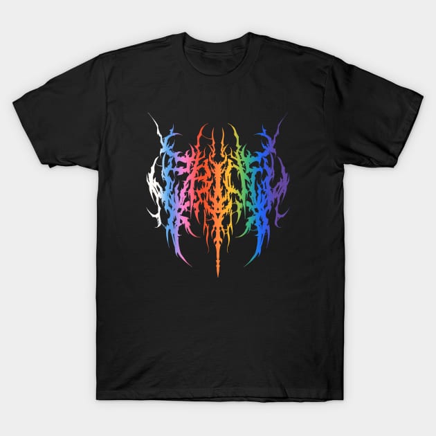 PRIDE - Metal Logo T-Shirt by Brootal Branding